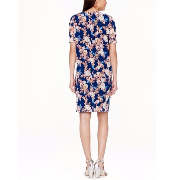 J. Crew Silk Floral Shift Dress 8643 - Picture 4 of 14